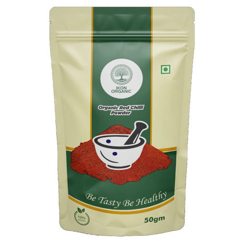 Ikon Organic Red Chilli Powder 50Gm - Grade: Food Grade