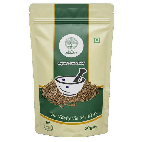 Organic Cumin Seed 50Gm - Color: Brown