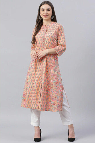 Cotton Kurti Decoration Material: Feather