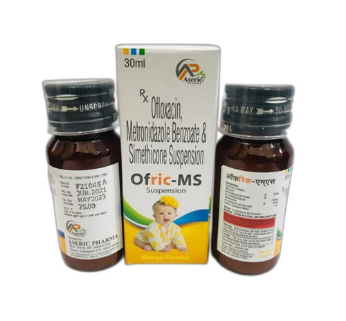 Ofloxacin Metronidazole Simethicone Syrup