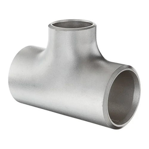 Stainless Steel Seamless Tee - 10-100mm Dimension, Silver Color | Premium Quality, Corrosion Proof, Polished Finish