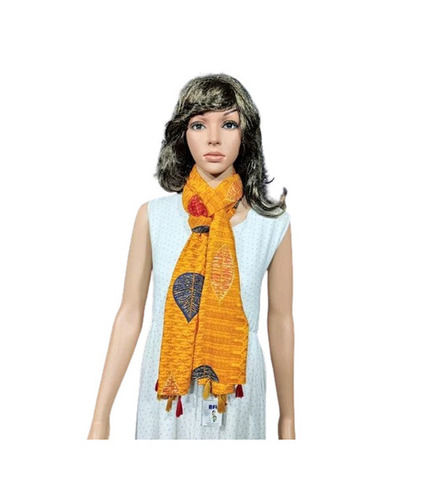 Casual Wear Shrink Resistant Skin-Friendly Breathable Printed Viscose Ladies Scarves