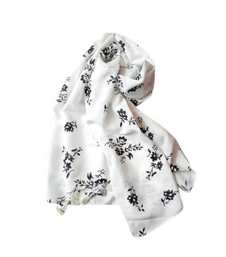 White Chiffon Scarves