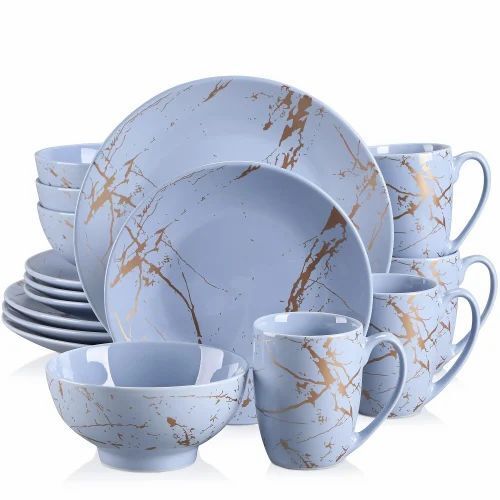 Glass Kitchen Crockery Set