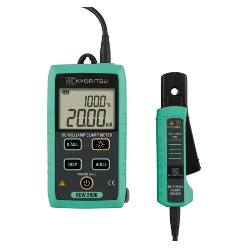 Industrial Handheld Digital Multimeter, Kew 2500 - Dc Current 0.01 Ma, Accuracy 0.2%, Operating Temperature -10 To 50â°c, Color: Green/black, Digital Display