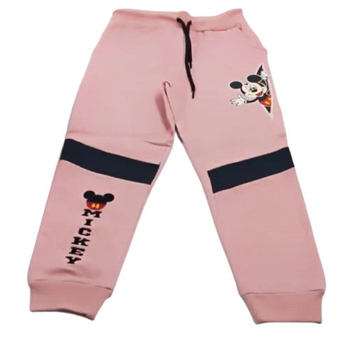 Multi Color Printed Pattern Regular Fit Kids Cotton Track Pants