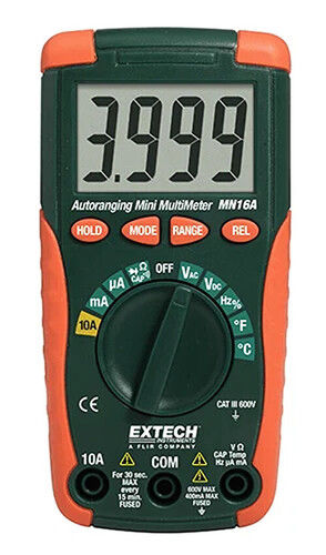 Portable Handheld Digital Multimeter, Autoranging-MN16A