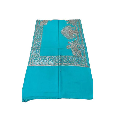 Kashmiri Silk Stole - Extremely Warm Rectangular Design | Lightweight, Breathable, Machine Washable, Fade and Wrinkle Resistant
