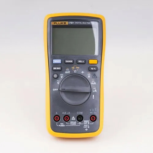 Yellow And Black Industrial Handheld Digital Multimeter, 15B PLUS