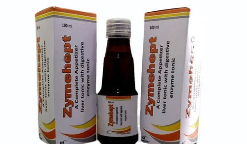 Zymehept Syrup, Packaging Syrup 100 ml