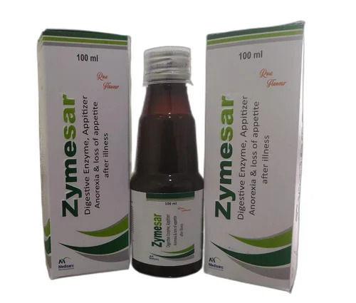 Zymesar Syrup, Packaging Syrup 100 ml