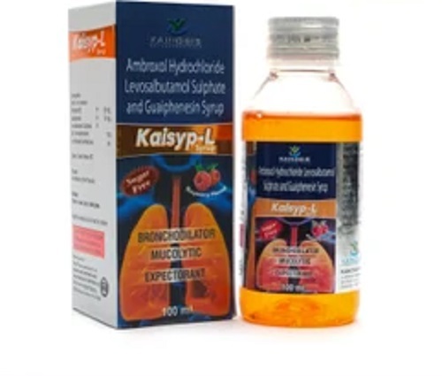 Ambroxol Guaiphenesin Levosalbutamol Syrup