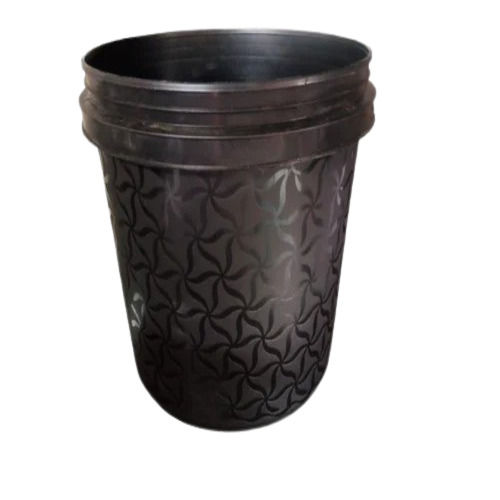 Black Plastic Paint Buckets