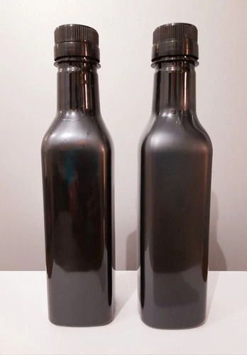 Black Plastic Pet Bottle