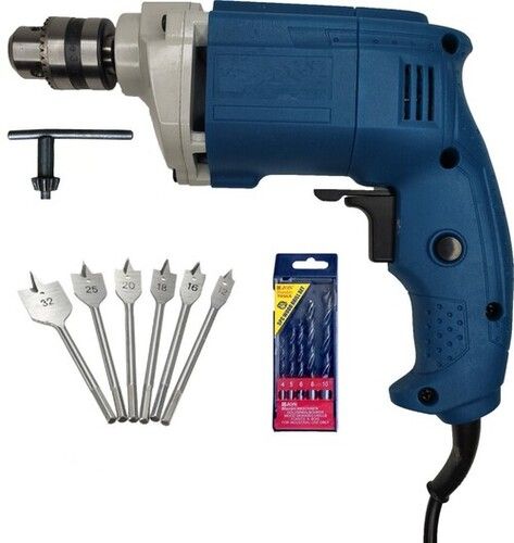 Easy to Operated Shock Resistant Electrical High Speed Professional Handheld Drill Machine