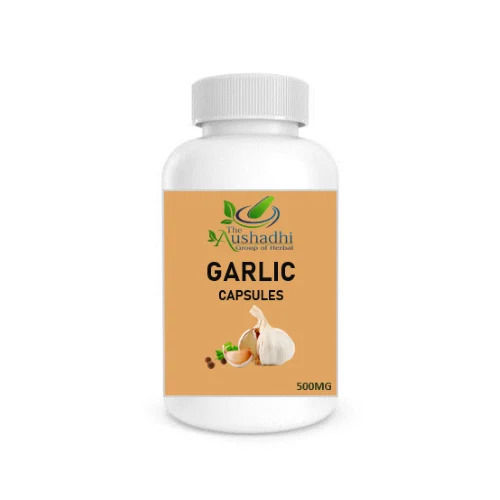 Garlic Herbal Capsules, 500 mg