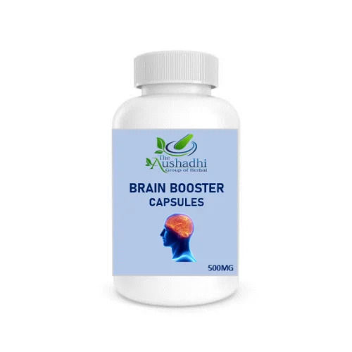 Herbal Brain Booster Capsules, 500 mg