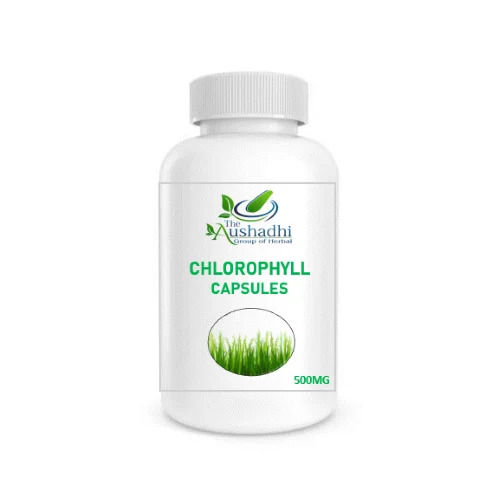 Herbal Chlorophyll Capsules, 500 mg