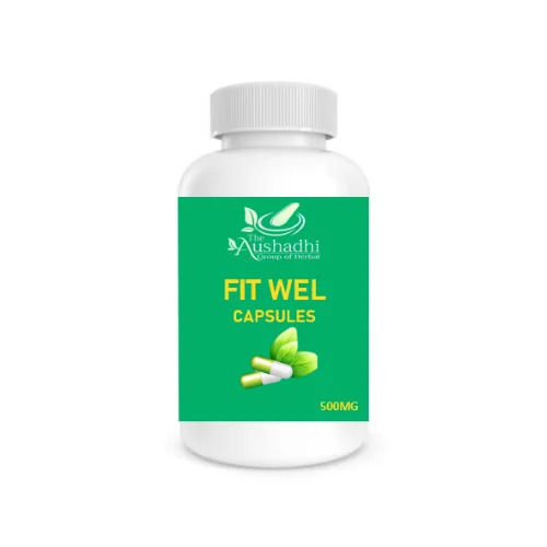 Herbal Fit Wel Capsules, 500 mg