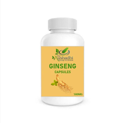 Herbal Ginseng Capsules, 500 mg