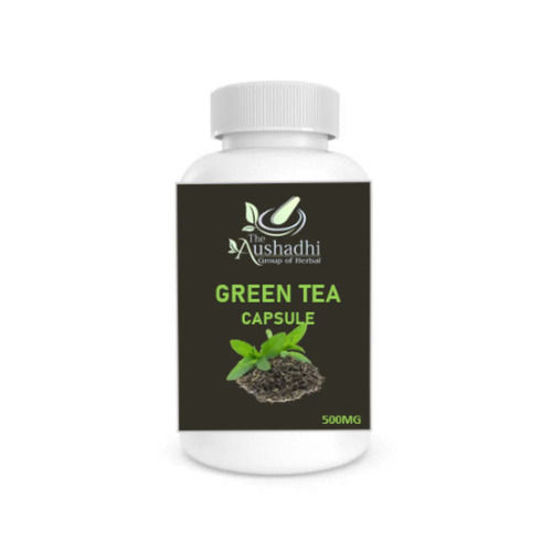 Herbal Green Tea Capsules, 500 mg