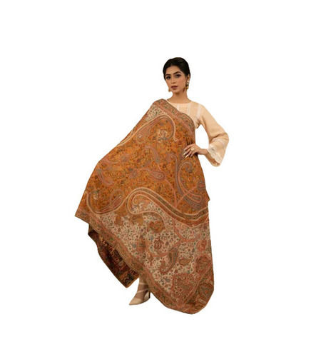 Mustard Kashmiri Kaani Shawls