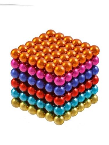 Neodymium Magnet Sphere Bucky Rainbow Magnetic Cube Ball