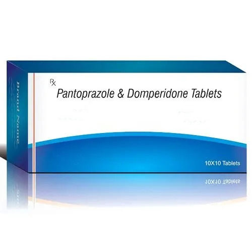 Pantoprazole Domperidone Tablets, Pack Size 10x10 Tablets