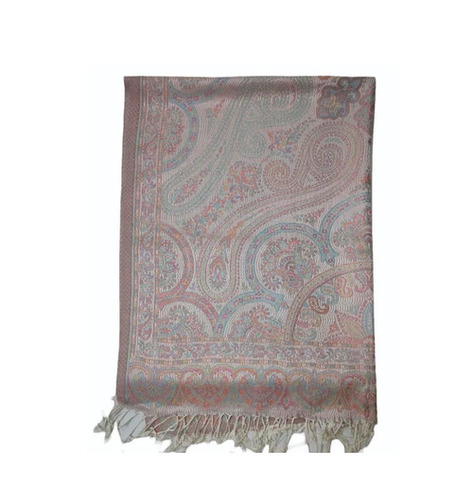 Printed Pure Silk Stole - Color: Multicolor
