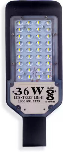 Street Lights - Metal Material, 36W Power, Polished Black Finish | Durable Electric Outdoor Lighting