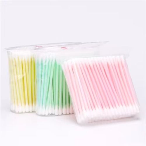 100pcs Cotton Buds with Plastic Stick Personal Care Cotton Swabs