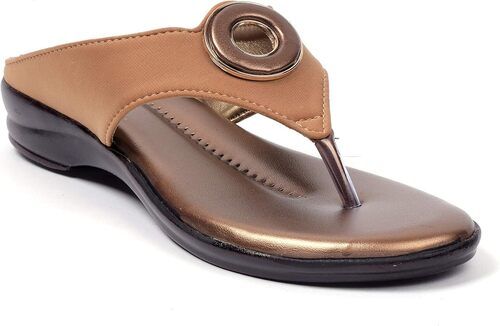 Casual Wear Comfortable Fit Slip Resistant Outsole Light Weighted Ladies Fancy Flat Sandals