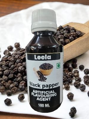 Organic Black Pepper Food Flavour Oil