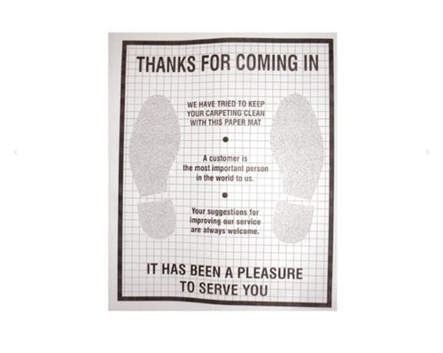 Paper Mat - Back Material: Latex Bottom