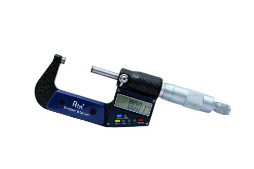 Powder Coated Industrial Digital Micrometer, 25- 50mm