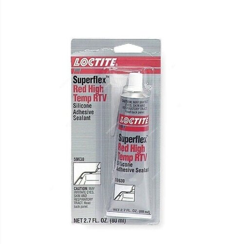 Red Silicone Adhesive Sealant - Premium Grade A, 100% Pure Liquid | Durable Solvent Adhesive for Fiber, Footwear, Furniture, Packing, Printing, and Transportation