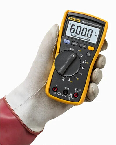 115 Field Technicians Digital Multimeter - Color: Yellow