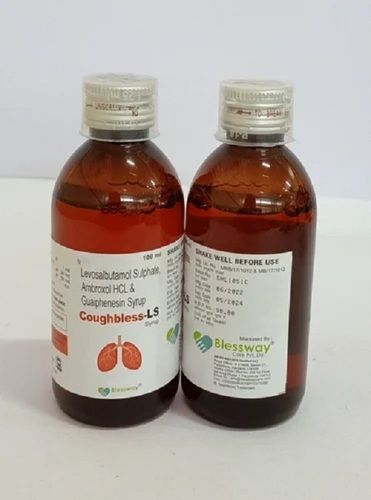 Levosalbutamol Sulphate Ambroxol HCL and Guaiphenesin Syrup