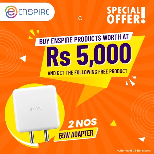 White Rectangular Mobile Charger Adapter