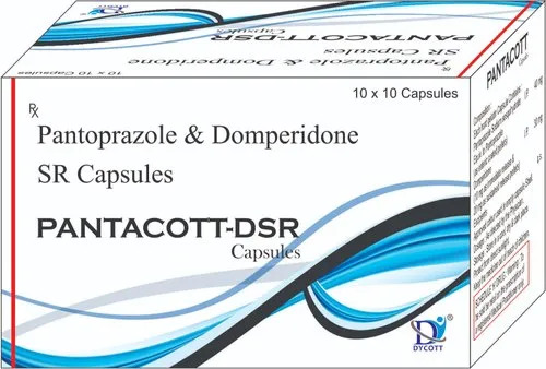 Pantacott DSR - Pantoprazole Domperidone SR Capsules | Prescription Required, For Hospital and Clinic Use, Store in Cool and Dry Place