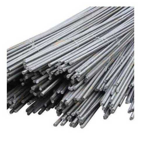 TMT Rods - Durable Metal, Customized Size, Grey Color, Fine Finish - Very Good Quality, Round Shape, Polished Surface