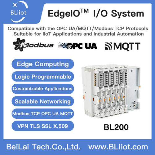 Distributed Modbus TCP IO System Industrial Automation BL200 