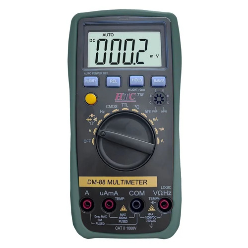 Handheld Digital Multimeter Dm-88 - Color: Yellow