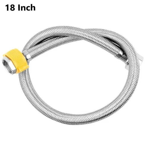 18 Inch Stainless Steel Braided Hose Pipe