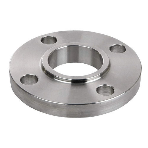 Alloy Steel Flanges - Round, Corrosion Resistant, Highly Purity, Silver Color | Durable, Rust Free, Ideal for Commercial and Industrial Applications