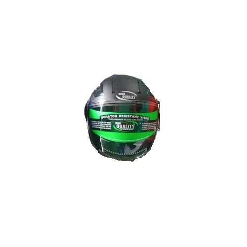 Black Plastic Open Face Bike Helmet - Lightweight XL Size Black Color | Comfortable Inner Padding Adjustable Chin Strap High-Impact Protection Enhanced Airflow