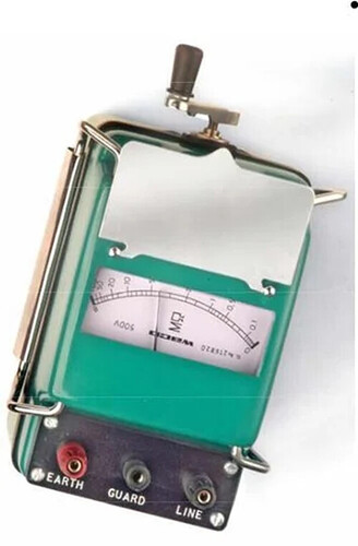 Ruggedly Constructed Insulation Resistance Tester