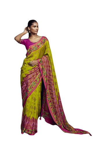 Ladies Printed Silk Sarees