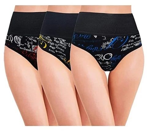 Daily Wear Regular Fit Skin Friendly Breathable Printed Cotton Ladies Boyshort Panties