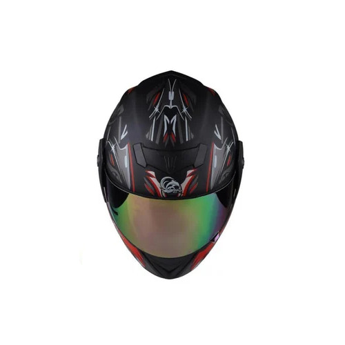 Vega New D5 Modal Full Face Helmet - Plastic Xl Size Black | Designed For Riding Durable Protection For Two Wheeler Use